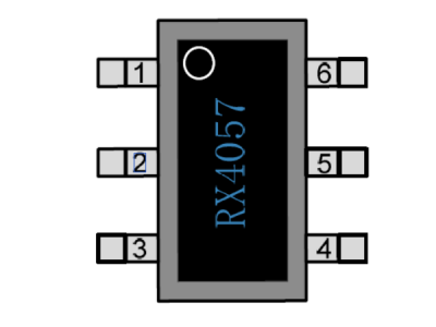 RX4057 500mA 锂电池充电器芯片