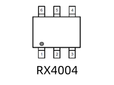 RX4004 350mA、低静态电流、低噪声电荷泵DC/DC电压转换器