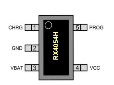 RX4054H 500mA 单节锂电池充电器芯片