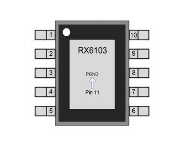 RX6103 三节锂电池同步升压充电管理芯片